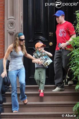 Sarah Jessica Parker, Matthew Broderick et James 