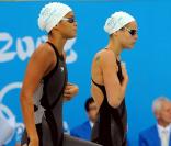 Coralie Balmy et Laure Manaudou
