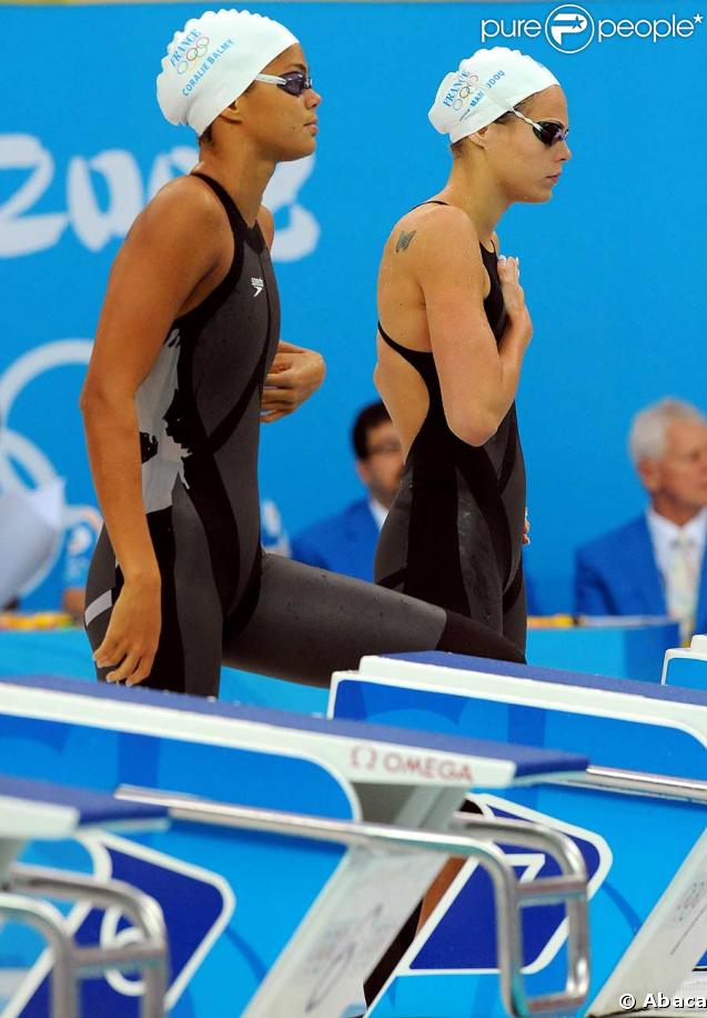 Coralie Balmy et Laure Manaudou