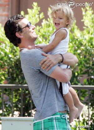 Gavin Rossdale et son fils Kingston