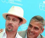 Brad Pitt et George Clooney