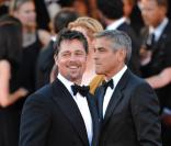 Brad Pitt et George Clooney