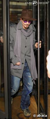 Johnny Depp à Londres