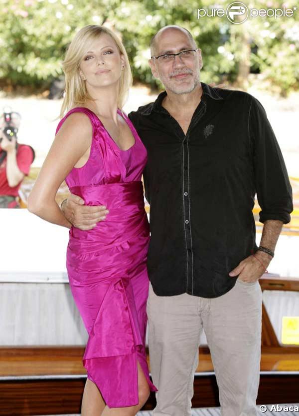 Charlize Theron et Guillermo Arriaga au festival de Venise 