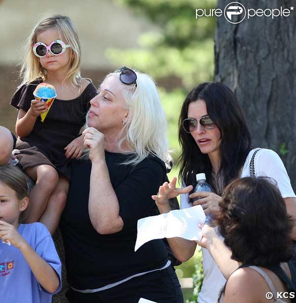 Courteney Cox et sa fille Coco