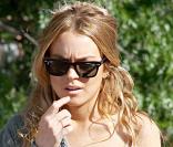 Lindsay Lohan sur le tournage d'Ugly Betty