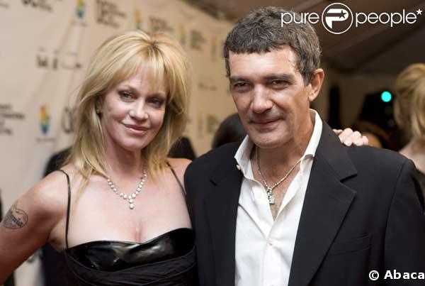 Antonio Banderas et Melanie Griffith à la 1ere de The Other Man  