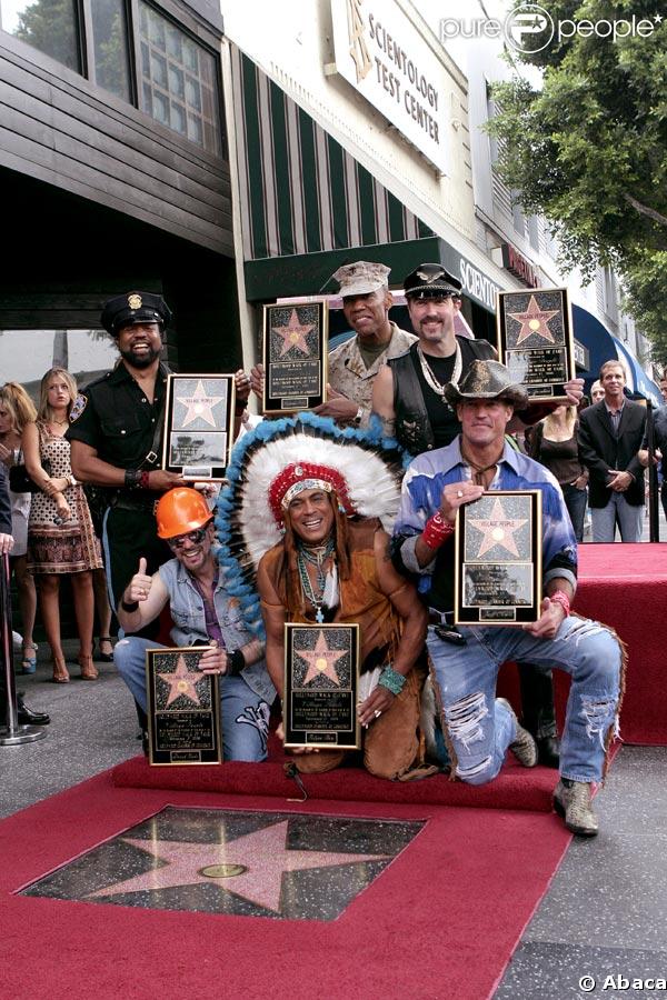 Les Village people ont leur étoile sur Hollywood Bld !