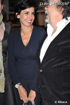 Rachida Dati, aux côtés de Jean-Michel Ribes