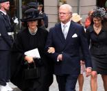 La reine Silvia et le roi Carl XVI Gustav