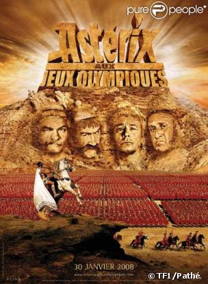 L'affiche de Astérix aux Jeux Olympiques