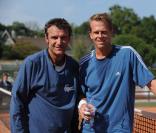 Mats Wilander et Stefan Edberg