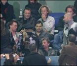 Arthur, Johnny Hallyday et Zinedine Zidane
