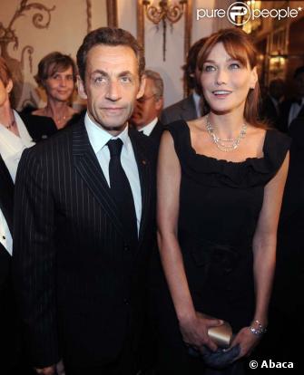 Carla Bruni et Nicolas Sarkozy