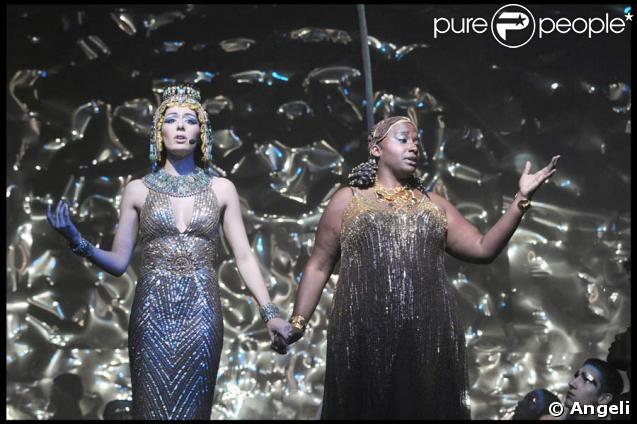 Comédie musicale Cléopâtre : Sofia et Dominique Magloire