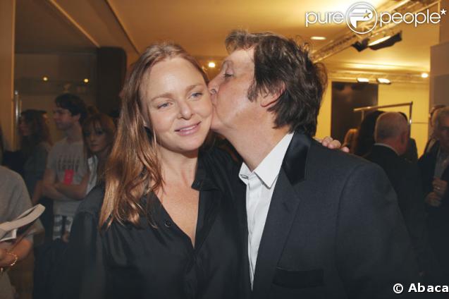 Stella et son père Paul McCartney