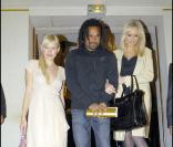 Adriana Karembeu, son époux Christian et Anna Sherbinina
