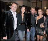 Lenny Kravitz au Petit Palais avec Jean Reno et sa femme Zofia, Johnny et Laeticia