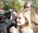 Emma Watson au défilé Chanel, le 3/10/08