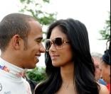 Lewis Hamilton et Nicole Scherzinger 