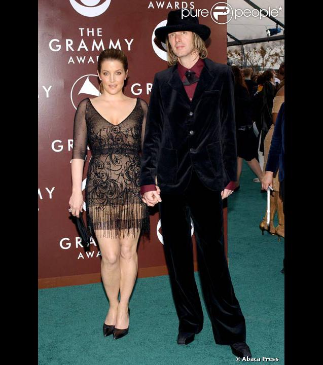 Lisa Marie Presley et son quatrieme mari, Michael Lockwood