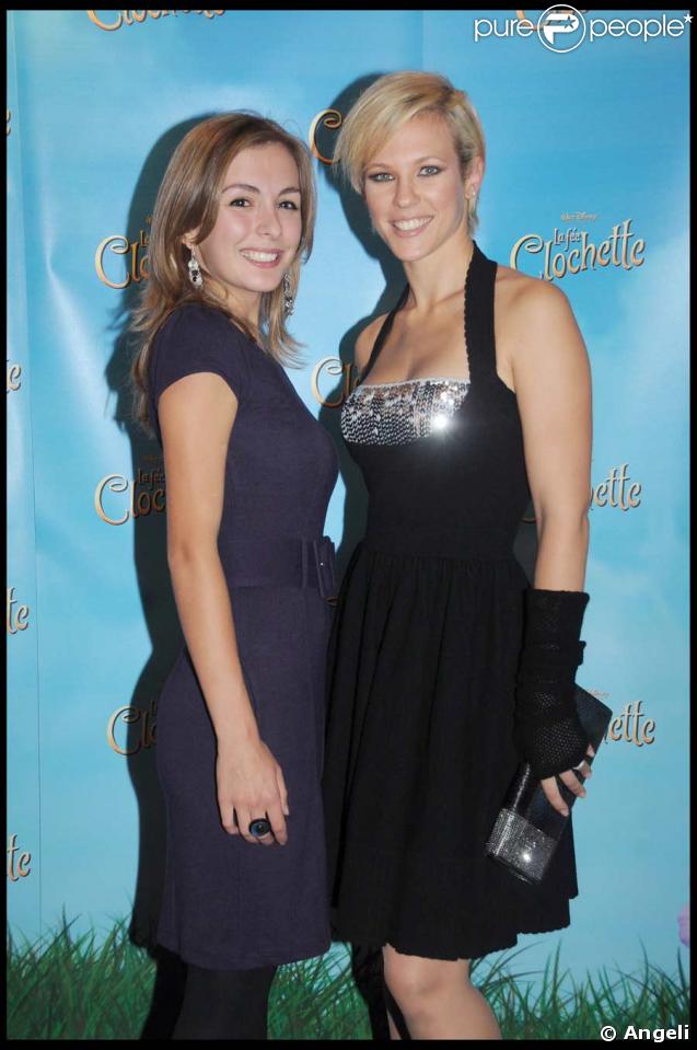 Lorie et Anna Ramade à l'avant-première de La Fée Clochette