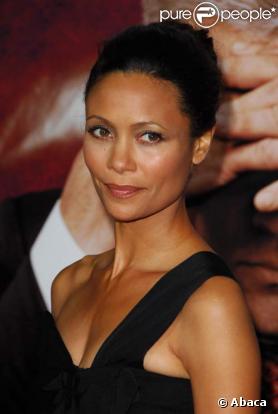 Thandie Newton à la première de W, à New York, le 14/10/08