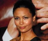 Thandie Newton à la première de W, à New York, le 14/10/08