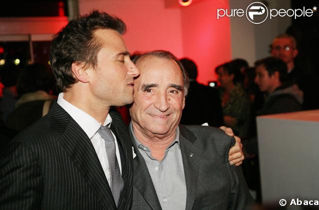 Claude Brasseur et son fils Alexandre