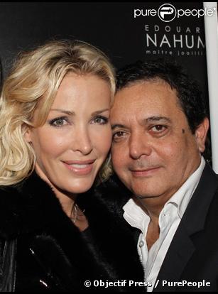 Ophélie Winter et son grand ami Edouard Nahum