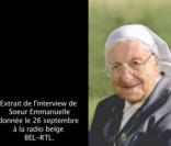 Extrait Soeur Emmanuelle BEL-RTL