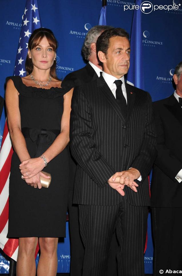 Carla Bruni et Nicolas Sarkozy