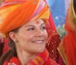 Victoria de Suède, l'Inde lui va si bien