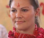 Victoria de Suède, l'Inde lui va si bien