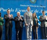 Felipe et Letizia d'Espagne à Cabranes