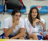 Benjamin Stasiulis et Laure Manaudou