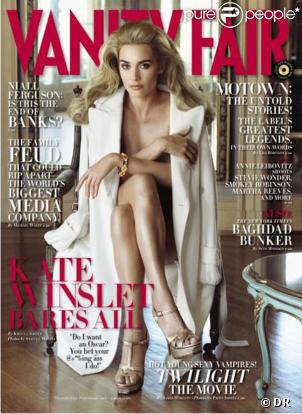 Kate Winslet Vanity Fair décembre 2008