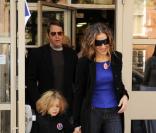 Sarah Jessica Parker, son mari Matthew Broderick et leur fils James