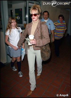 Melanie Griffith et sa fille