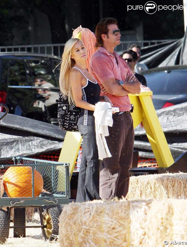 Lorenzo Lamas, ici avec Shauna Sand, son ex