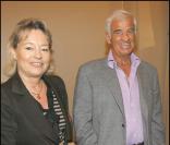 Jean-Paul Belmondo et Martine Montel, l'ex-directrice de la PJ