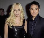 Donetella Versace et Jet Li
