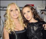 Donatella Versace, Jet Li et Allegra Versace