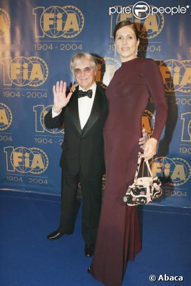 Bernie Eccleston et sa femme