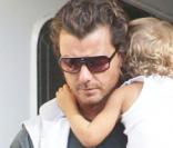 Gwen Stefani rend visite à ses parents, avec son mari et ses enfants