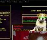 Mareva Galanter : 'J'adore mon chien Umi ! Je viens de lui créer sa page MySpace !'