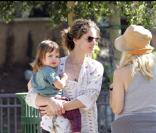 Amanda Peet et sa fille Frances Pen