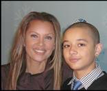 Vanessa Williams et son fils Hervey