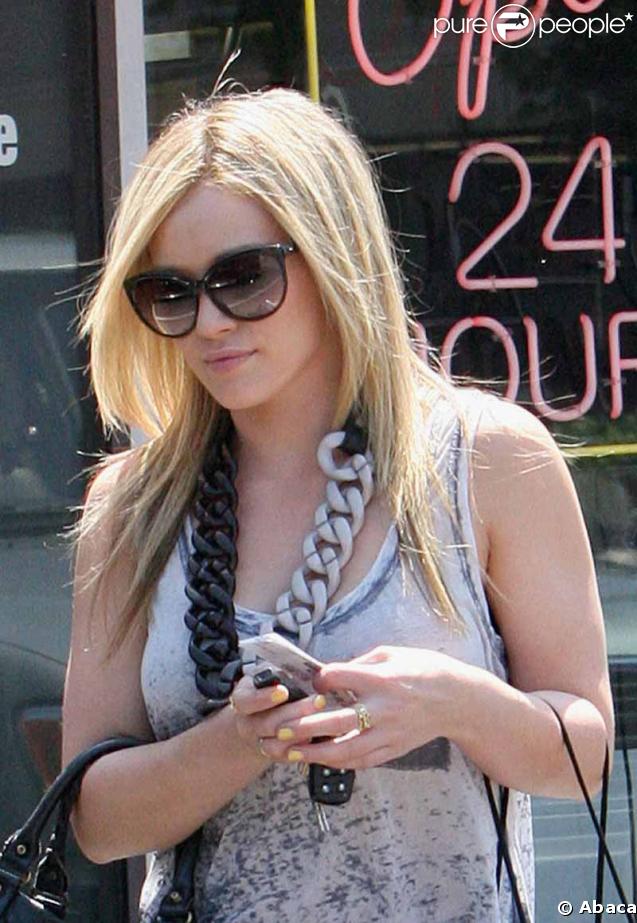 La chanteuse et actrice Hilary Duff