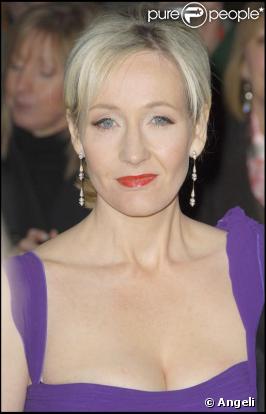 J.K. Rowling lors de la Galaxy British Book Award à Londres en avril 2008